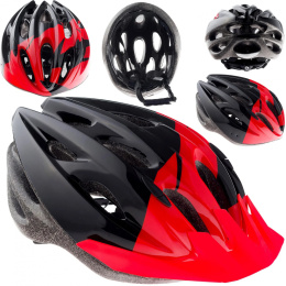 Kask KELLYS KLS BLAZE S/M 54-57cm czarno-czerwony