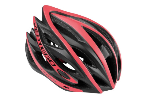 Kask KROSS VENTEGO L 58-61cm, czarno-czerwony