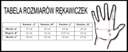 Rękawiczki ACCENT EL NINO Czarno-Czerwone