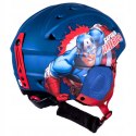 KASK NARCIARSKI dla dzieci KAPITAN AMERYKA 55-58 M