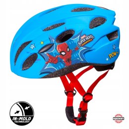 Kask rowerowy Seven IN-MOLD SPIDERMAN BLUE r. M