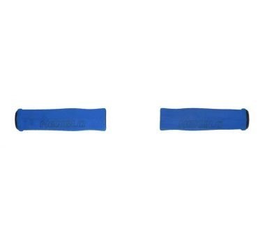 Chwyt kierownicy piankowy o gęstej strukturze, długość 125 mm, kolor niebieski