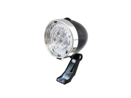 Lampa Retro przód Nexelo, 3 LED, na prądnicę