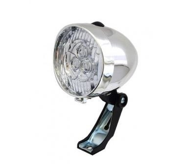 Lampa Retro przód Nexelo, 3 LED, na prądnicę