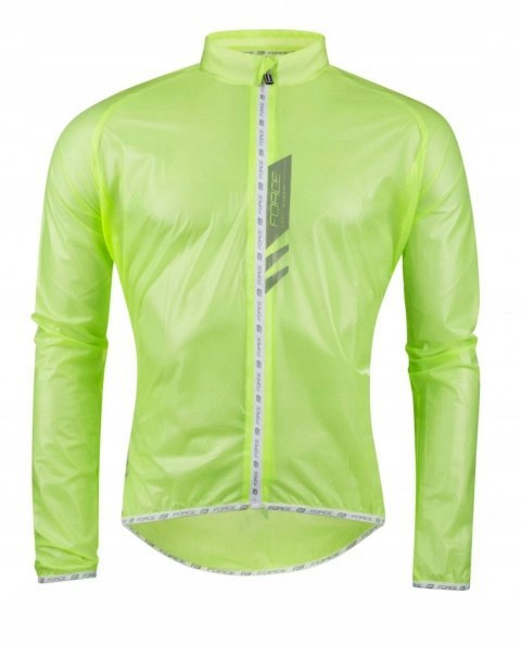 Kurtka rowerowa Force lightweight fluo slim rozm M