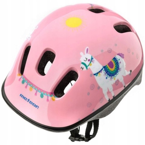 Kask rowerowy Meteor KS06 Lama Jr 24813 Meteor