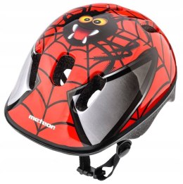 Kask rowerowy Meteor KS06 Spider roz S 48-52cm Jr