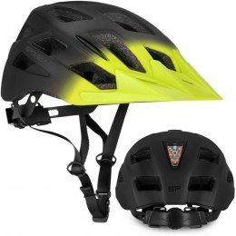 Kask rowerowy z oświetleniem Spokey Pointer M 9412