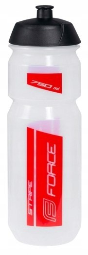 Bidon Force STRIPE 750 ml pomarańcze i czerwienie