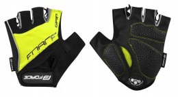 RĘKAWICZKI ŻELOWE FORCE GRIP, FLUO L