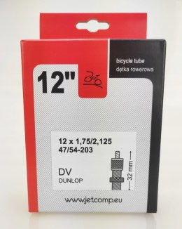 Dętka rowerowa JET DV12 12 x 1,75 