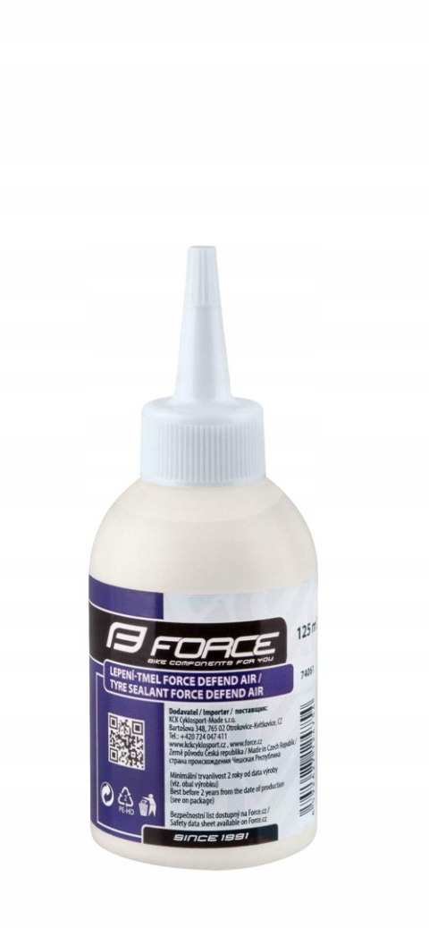 Mleko do opon FORCE Defend Air 125 ml