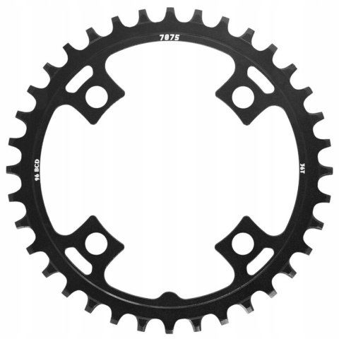 Zębatka Sunrace Chainring CRMX08 36T czarna