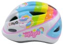 Kask rowerowy AVO-09 BIAŁY rozm.M (48-52cm)