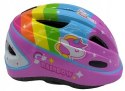 Kask rowerowy AVO-09 RÓŻOWY rozm.M (48-52cm)