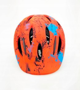 Kask rowerowy AVO-10 POMARAŃCZOWY MAT rozm.M