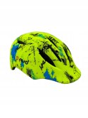 Kask rowerowy AVO-10 ZIELONY FLUO MAT rozm.M