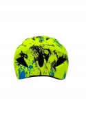 Kask rowerowy AVO-10 ZIELONY FLUO MAT rozm.M