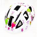 Kask rowerowy AVO-11 BIAŁY rozm.L (52-56cm)