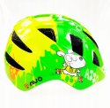 Kask rowerowy AVO-11 ZIELONY rozm.M (48-52cm)