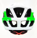 Kask rowerowy AVO-24 BIAŁO/ZIELONY MAT rozm.L