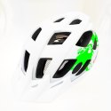 Kask rowerowy AVO-24 BIAŁO/ZIELONY MAT rozm.L