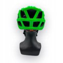 Kask rowerowy AVO-24 ZIELONY MAT rozm.L (58-61cm)