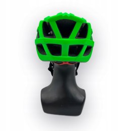 Kask rowerowy AVO-24 ZIELONY MAT rozm.L (58-61cm)