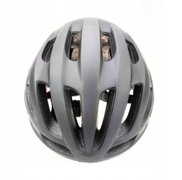 Kask rowerowy AVO-44 CZARNY MAT rozm.L (55-61cm)