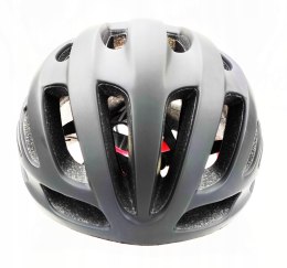 Kask rowerowy AVO-44 CZARNY MAT rozm.L (55-61cm)