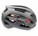 Kask rowerowy AVO-44 CZARNY MAT rozm.L (55-61cm)