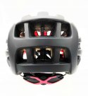 Kask rowerowy AVO-44 CZARNY MAT rozm.L (55-61cm)