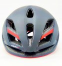 Kask rowerowy AVO-46 AERO II CZARNO/CZERWONY