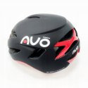 Kask rowerowy AVO-46 AERO II CZARNO/CZERWONY