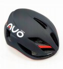 Kask rowerowy AVO-46 AERO II CZARNO/CZERWONY