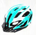 Kask rowerowy AVO-48 BIAŁO/MIĘTOWY MAT