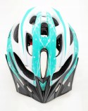 Kask rowerowy AVO-48 BIAŁO/MIĘTOWY MAT