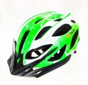 Kask rowerowy AVO-48 BIAŁO/ZIELONY MAT