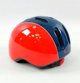 Kask rowerowy AVO-88 CZERWONO/GRANATOWY