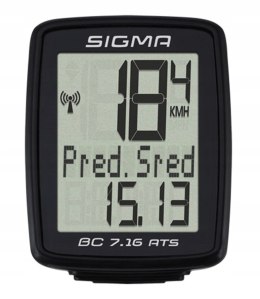 Licznik rowerowy bezprz Sigma Sport BC 7.16 ATS