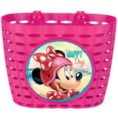 Koszyk na rower DISNEY Myszka Minnie 9203 Plastikowy