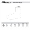 Ochraniacze na buty Force 905961-M M żółty