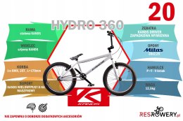 Rower BMX Kands 20 Hydro 360 r13 niebieski mat rama 13 cali