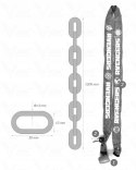 Seven chain lock security Avenger gray