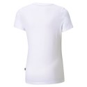 Puma t-shirt dziecięcy biały bawełna rozmiar 164 (159 - 164 cm)