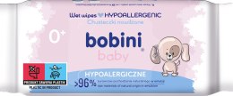 BOBINI CHUSTECZKI NAWILŻANE DLA DZIECI MOKRE HYPOALERGICZNE 60 SZTUK BABY