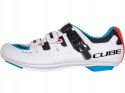 Buty rowerowe SPS szosowe Cube Road Pro r. 40 białe wpinane