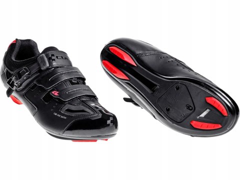 Buty rowerowe wpinane SPD Cube Road Pro, Blackline rozm.37