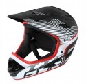 Kask rowerowy Force Tiger downhill czarny L/XL FullFace