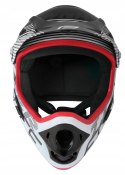 Kask rowerowy Force Tiger downhill czarny L/XL